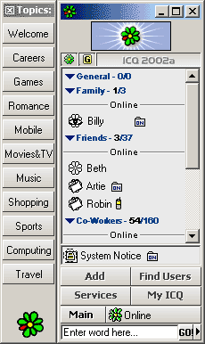 icq contact list 2002a