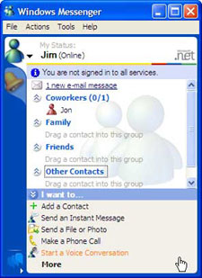 windows messenger